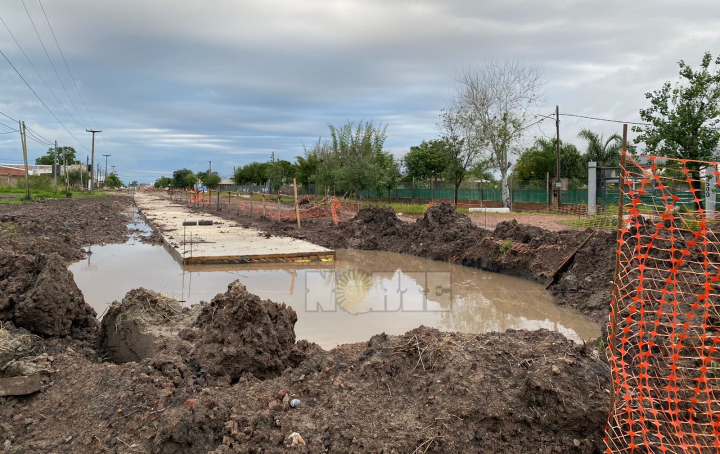 Seis barrios de la Zona Norte reclaman la finalización del pavimento