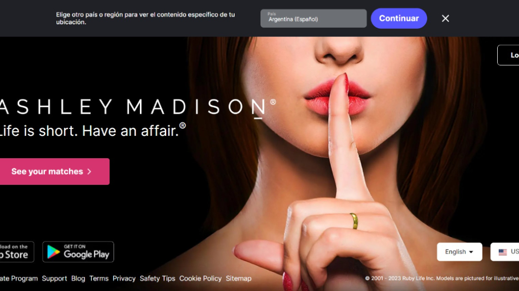 Ashley Madison, la web de de citas que propone a la 'trampa' como estilo de vida, fue la que realizó el ránking de ciudades más infieles de Argentina..
