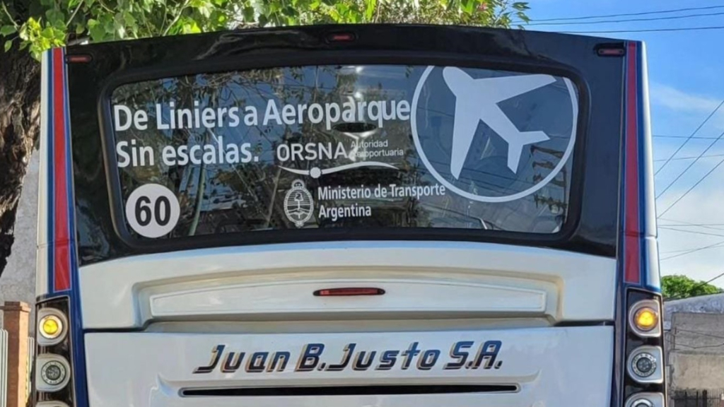 El colectivo 34 empezará a llegar al Aeroparque Metropolitano este miércoles 29 de noviembre.