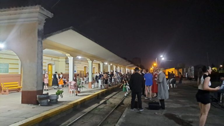 🔴 SÁENZ PEÑA | Cultura recreó el esplendor del Ferrocarril