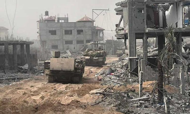 El Ejército israelí anunció que completó el cerco de Gaza, en el norte de la Franja