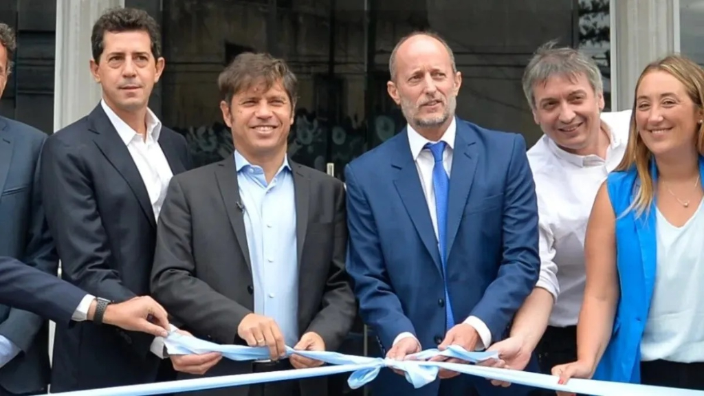 Máximo Kirchner, Axel Kicillof, PJ Bonaerense