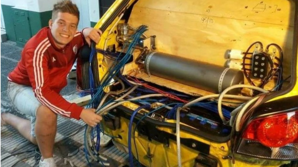Lucas Feijóo se dedica al rubro automotor. Está acusado de 'tentativa de femicidio'.