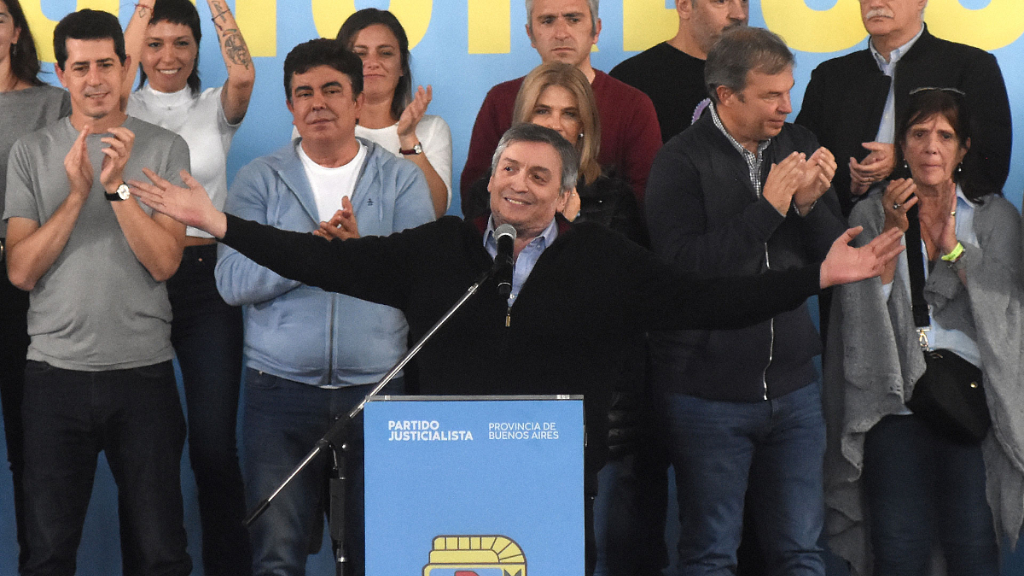 Máximo Kirchner, Axel Kicillof, PJ Bonaerense
