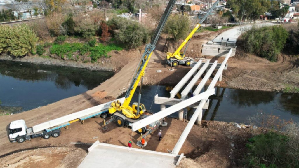 Ya está habilitado el puente sobre el arroyo Morón que conecta Tres de Febrero y Hurlingham: así quedó la mega obra
