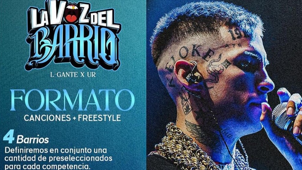 Llega a González Catán "La Voz del Barrio": cómo anotarse a la competencia de freestyle que organiza L-Gante para buscar nuevos talentos