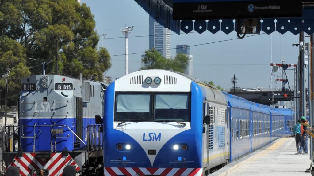 El Tren San Martín vuelve a su horario normal: cuándo será