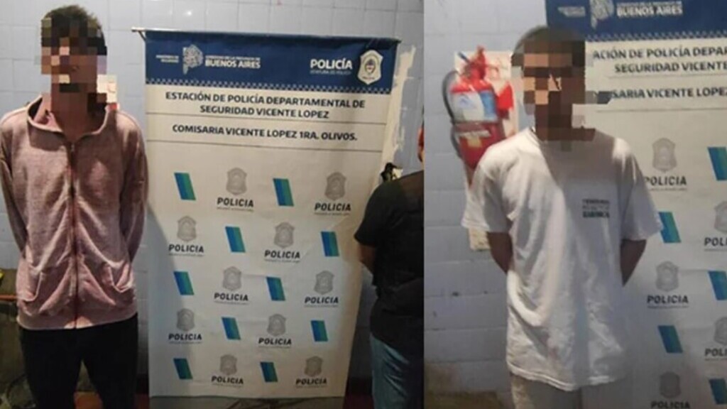 Vicente López, patrullero, robo