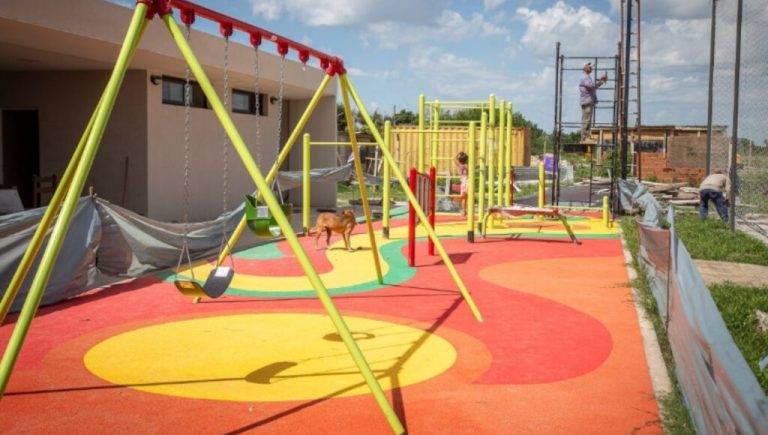 La obra del Polideportivo de Bernal Oeste que construyen en un viejo batallón militar entró en su etapa final: cuándo podrían abrirlo