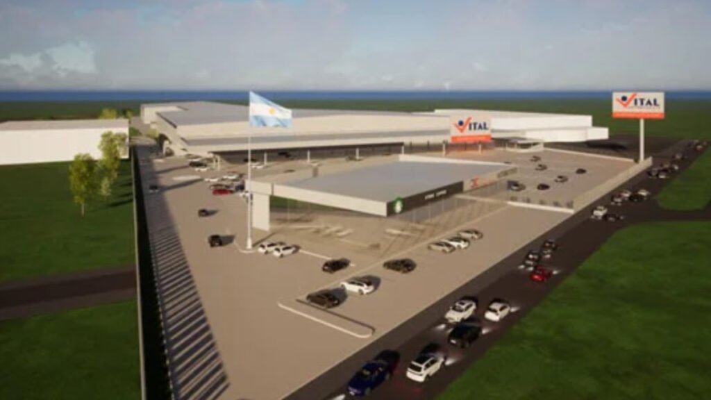 El futuro hipermercado Vital de Escobar tendrá 40.000 metros cubiertos. Será construido al costado de la Panamericana, en el kilómetro 47.5.
