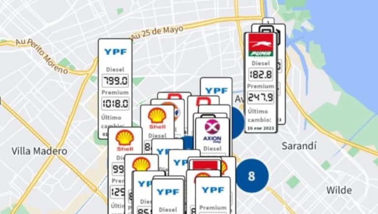 Aumento de combustibles: el boom de la aplicación gratuita que permite ahorrar hasta 20% e indica los lugares más baratos para cargar