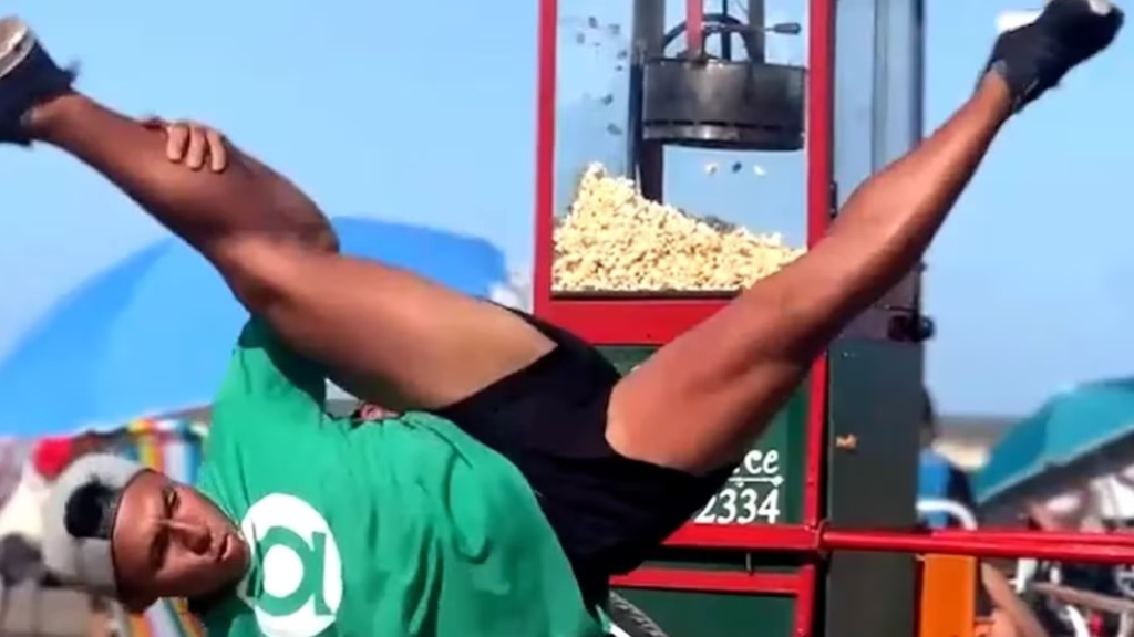 Facundo Chocobar es cinco veces campeón mundial de Pagodão Baiano, un ritmo como el hip hop pero de estilo brasileño.