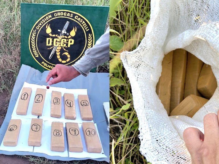 🔴 JUAN JOSÉ CASTELLI | Abandonaron más de 6 kilos de marihuana para huir de la policía