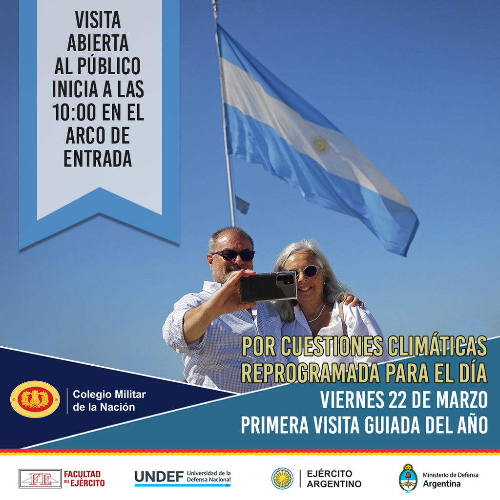 Colegio Militar de la Nación, El Palomar, visitas guiadas