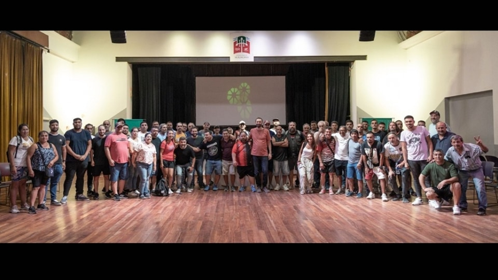 Hurlingham, clubes de barrio, ayuda del Municipio. Damián Selci