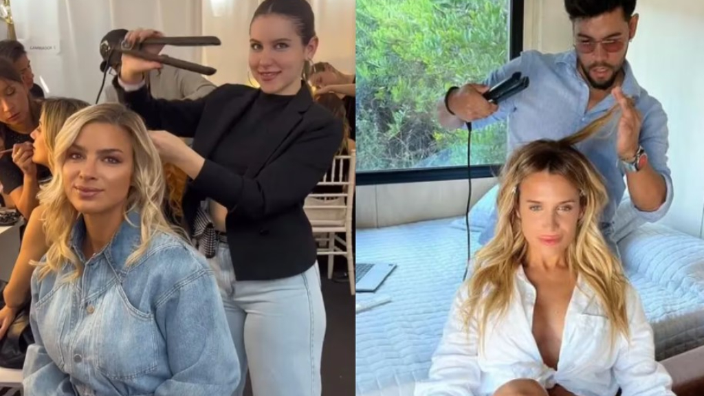 Ailén Bechara y Camila Homs con sus cambios de looks de Verdini.
