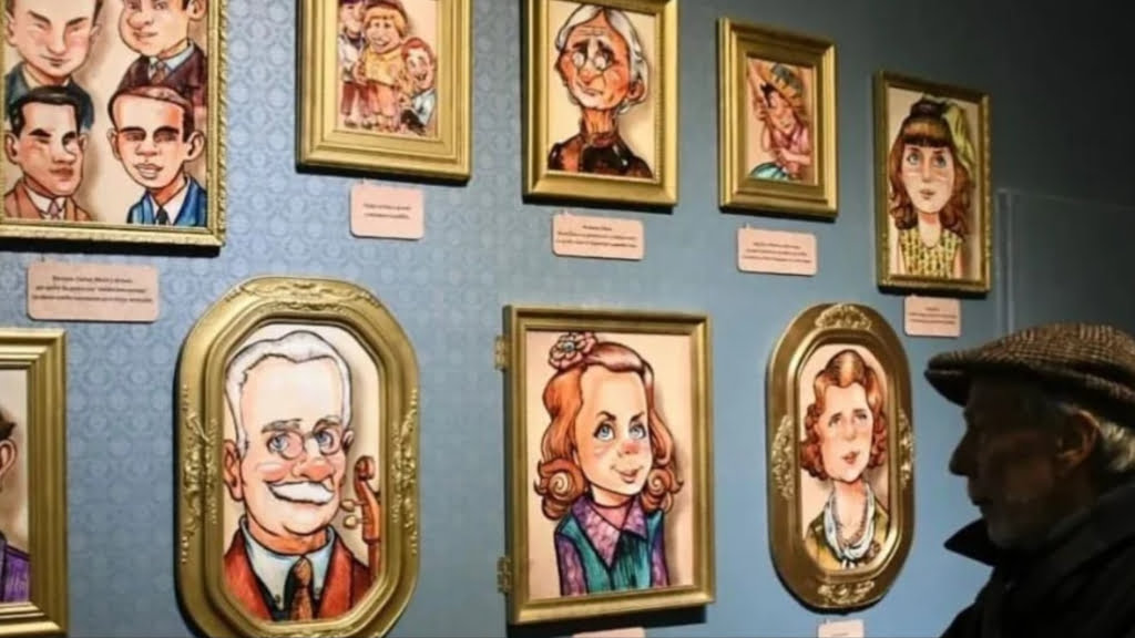 Los Walsh en caricaturas, dentro de la Casa Museo que evoca a la genial escritora y compositora argentina.
