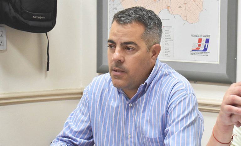 Pueblo Esther avanza en obras de infraestructura: «Estamos con un fuerte apoyo de la provincia»