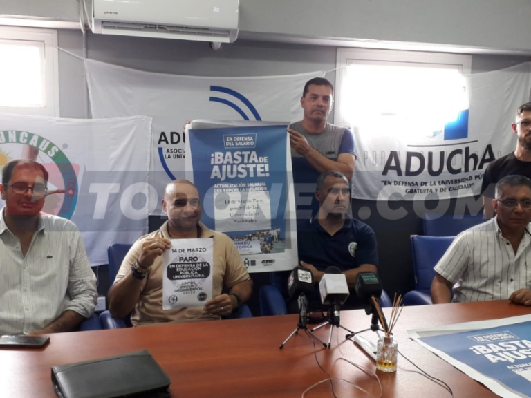 🔴 SÁENZ PEÑA | 14 de Marzo: Paro general de las Universidades Nacionales