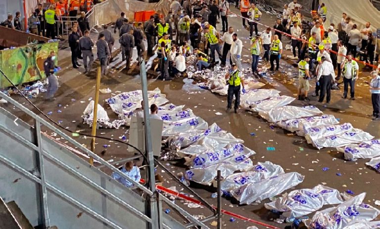 Acusan a Netanyahu por una tragedia en la que murieron 45 personas en 2021, pero no lo sancionan