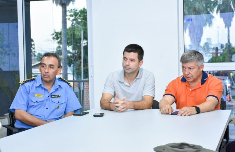 🔴 SÁENZ PEÑA | El intendente Bruno Cipolini y el ministro Hugo Matkovich se reunieron con distintos actores de la cadena de seguridad