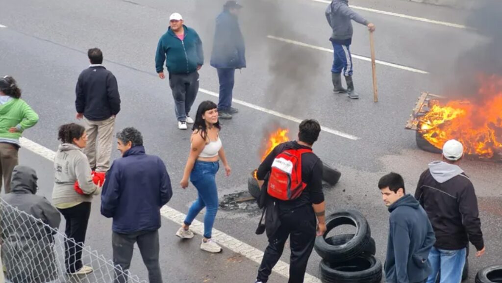Pilar, puente peatonal, Panamericana