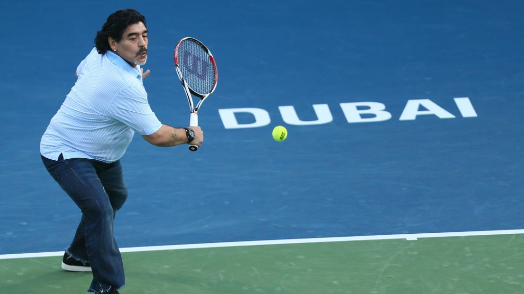 Diego Maradona, tenis, Luis Carniglia, Luis Yiyo Carniglia