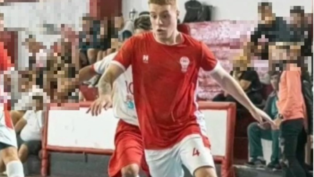 Gianfranco Di Luciano había sido jugador de futsal en la tercera de Huracán.