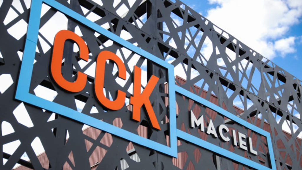 El Logo del CCK de la Isla Maciel, un nuevo ícono de la cultura del distrito de Avellaneda.