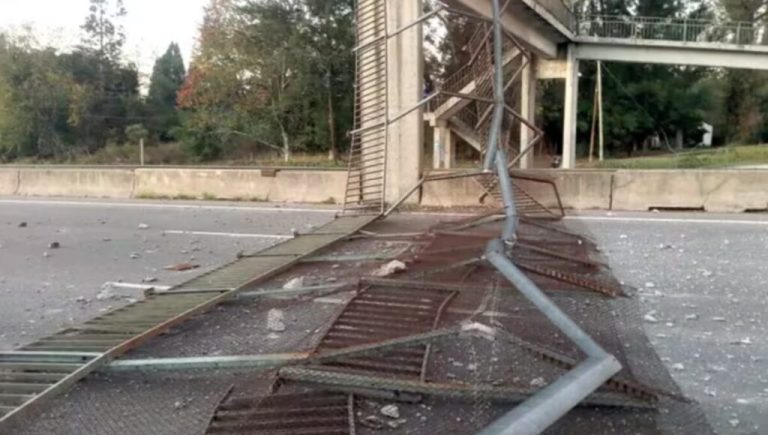 Triunfo de los vecinos: Pilar logró que la Justicia obligue al Gobierno a reconstruir un puente peatonal destruido hace un año