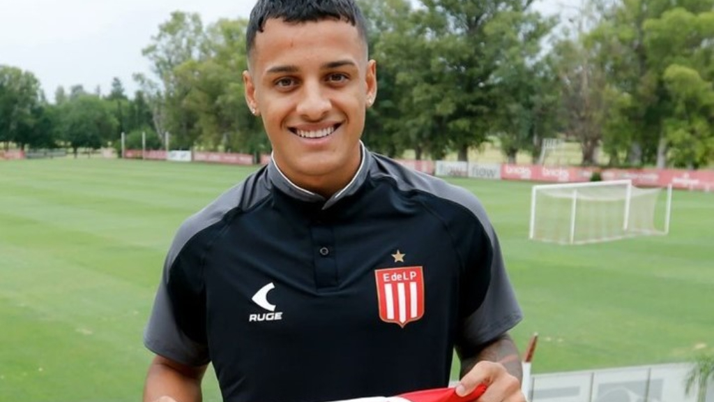 Tiago Palacios llegó a Estudiantes este año, tras jugar dos temporadas en Montevideo City Torque, de Uruguay.
