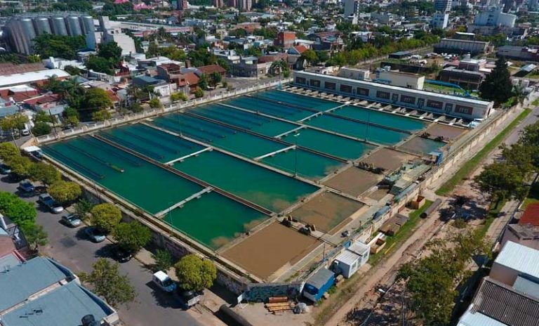Baja presión de agua por rotura de un acueducto: afecta las zonas sur y sudoeste de Rosario y Villa Gobernador Gálvez