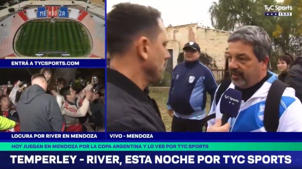 Temperley, River, hinchas, reconocimiento