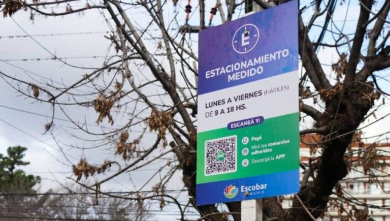 Alivio para los vecinos de Escobar: por qué el Municipio decidió reducir los horarios del estacionamiento medido