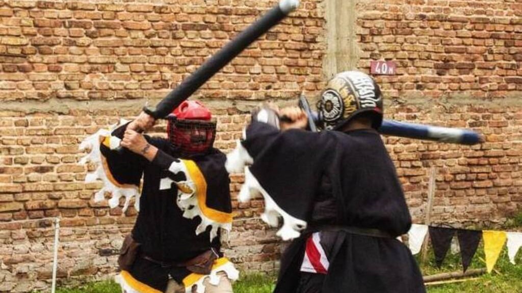 El Palomar, luchadores medievales