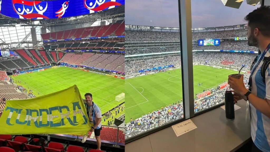 Turdera, bandera, Copa América