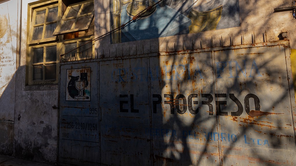 Ezpeleta, cristalería artesanal, El Progreso