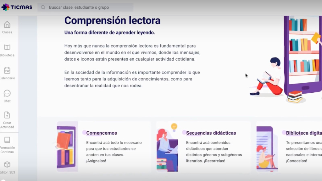 El programa de Comprensión lectora de Ticmas que usarán en Vicente López fue premiado internacionalmente en 2022.