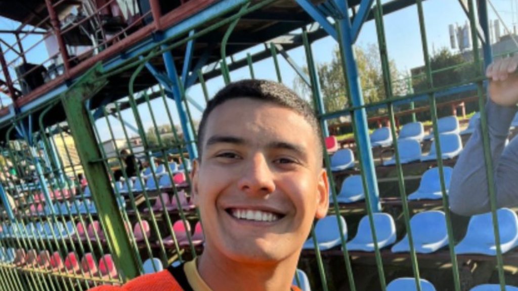 Axel Martínez en Polonia, donde se quedará a vivir para cumplir su sueño.