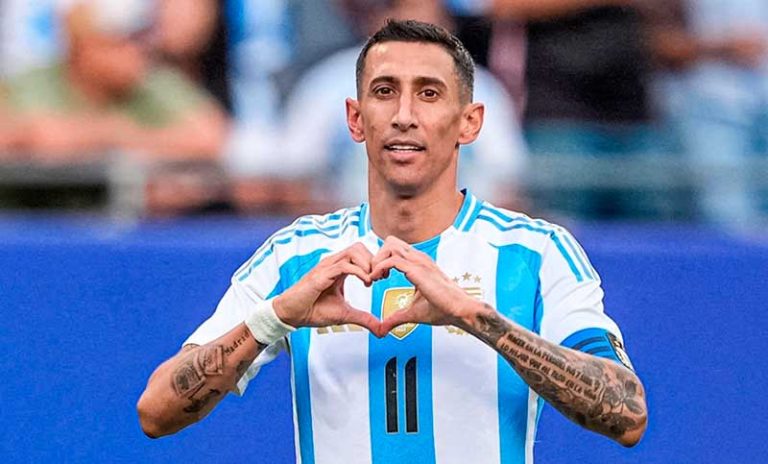 Di María: «Disfruto de mis compañeros que es lo más lindo que tengo»