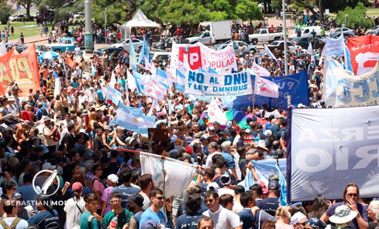 Rosario se suma a la ola de movilizaciones que recorrerán el país contra la Ley Bases