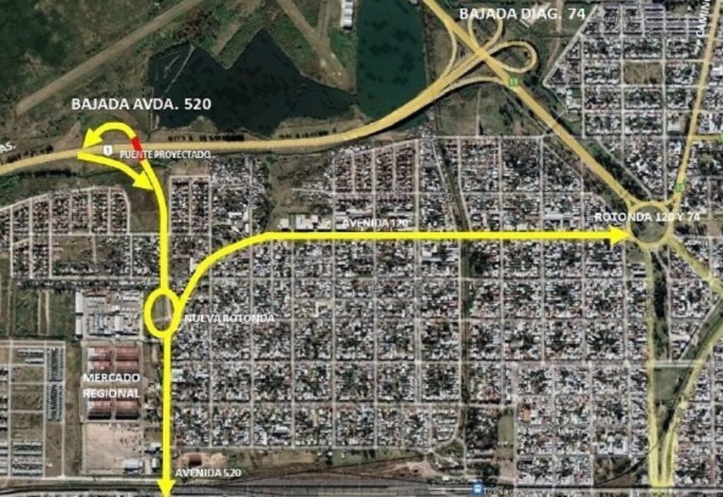 Las dos importantes obras que proyectan para mejorar la conectividad en La Plata