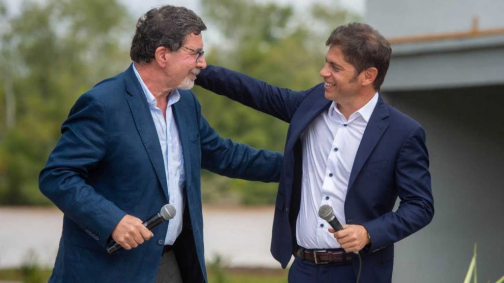 Axel Kiclllof, Alberto Sileoni, escuela secundaria, provincia de Buenos Aires
