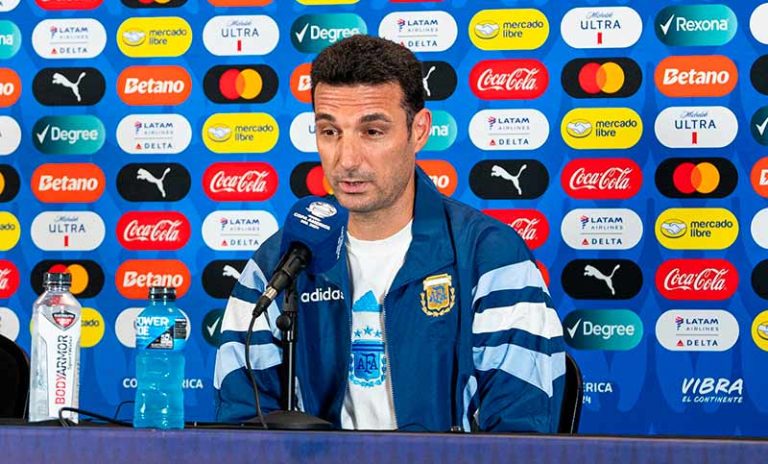 Scaloni: “Nos preparamos de la mejor manera sabiendo la dificultad que tiene el partido»
