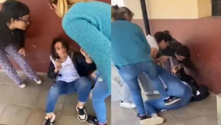 Brutal golpiza de varias madres a una maestra en Marcos Paz: las dos versiones de una historia terrible que quedó grabada en un video