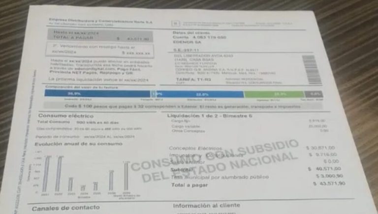 La Justicia autorizó al municipio de Morón a seguir con el cobro de la tasa de alumbrado público en las boletas de luz