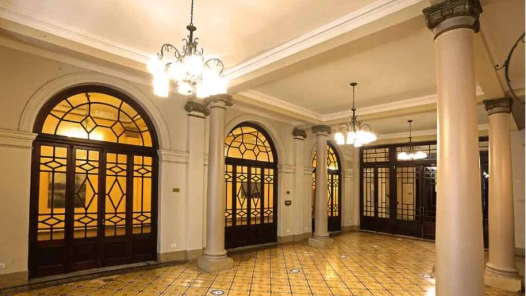 La construcción del Teatro Roma fue inspirada por el renacentismo europeo.