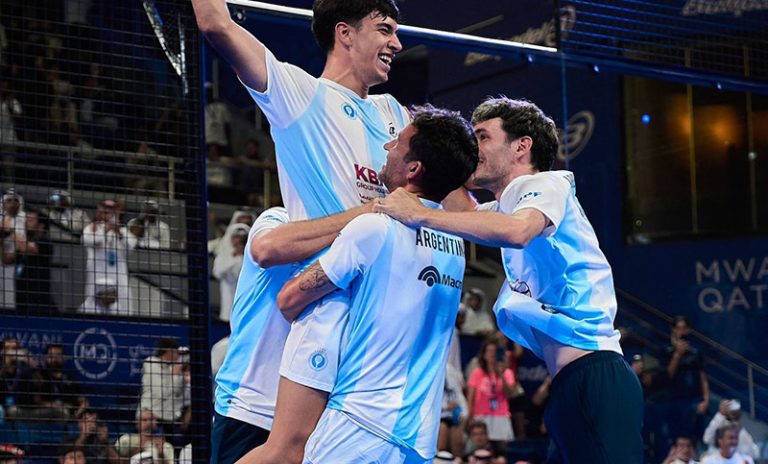 Otra vez en Qatar: Argentina volvió a consagrarse campeón del mundo en pádel tras vencer a España