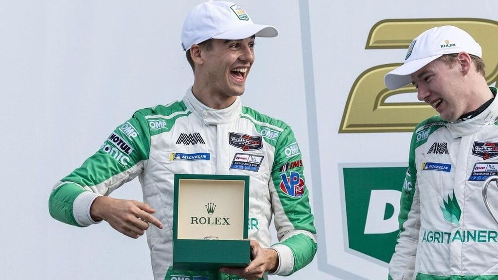 La historia de Nicolás Varrone, el chico de Escobar que es hijo de dos pilotos y ganó las 24 Horas de Le Mans