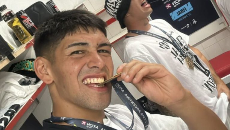 La historia de superación de Lautaro Rivero: en un año pasó de vender alfajores en Moreno a ser campeón de la Copa Argentina